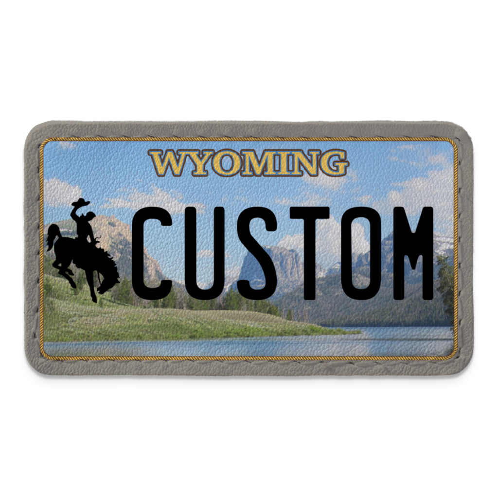 Swap Patch Wyoming 2022 License Plate