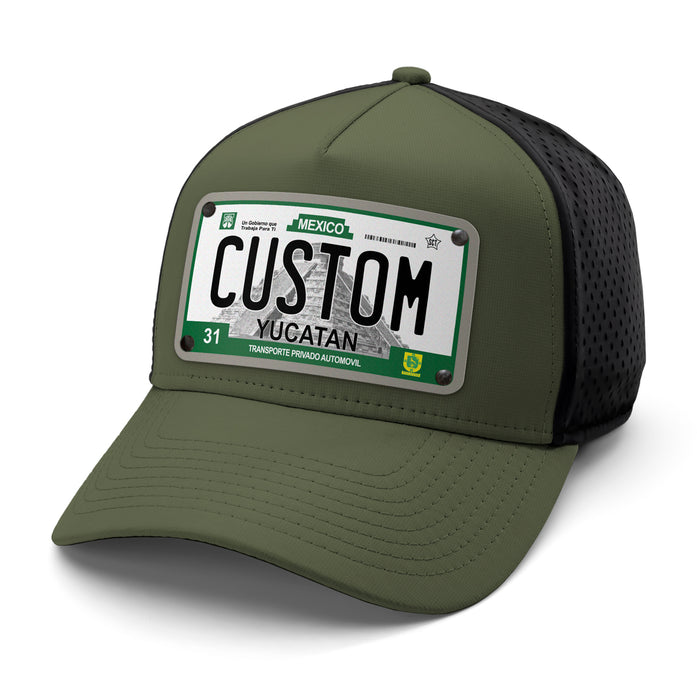 Yucatan License Plate Hat