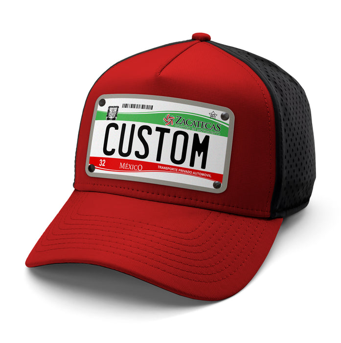 Zacatecas License Plate Hat