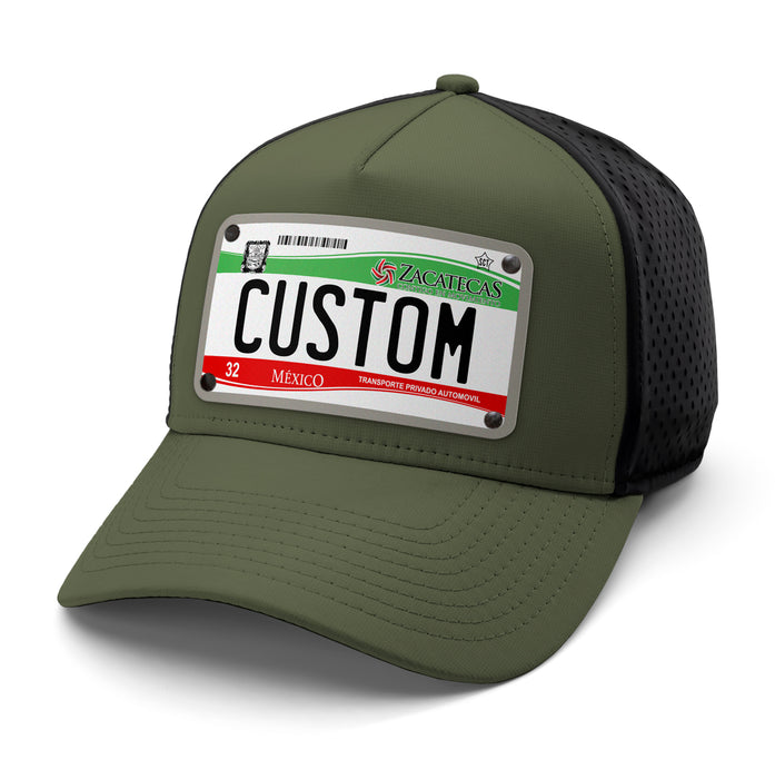 Zacatecas License Plate Hat