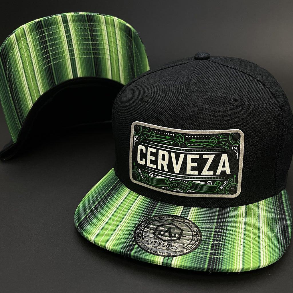 Green Sarape Cerveza Hat
