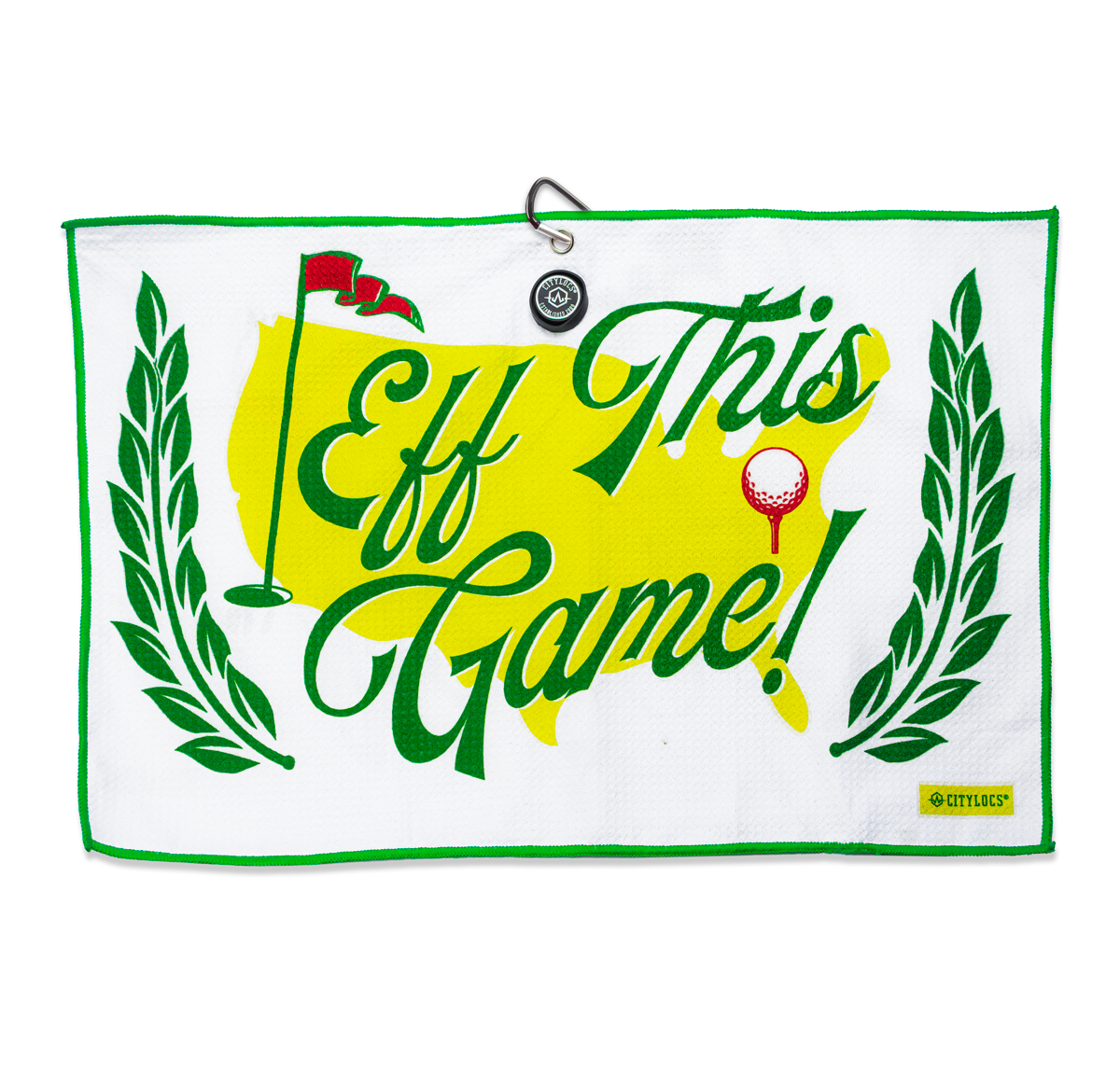 Magnetic Golf Towel Love Eff