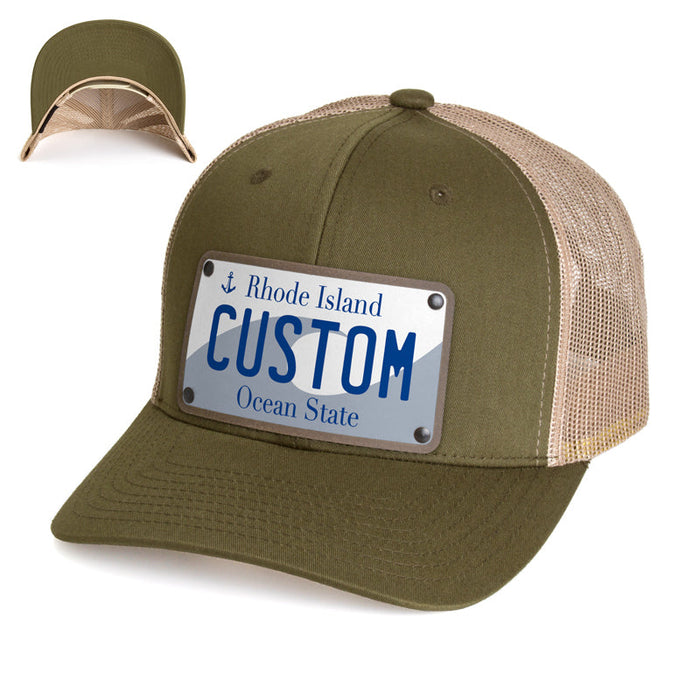 Rhode Island Plate Hat