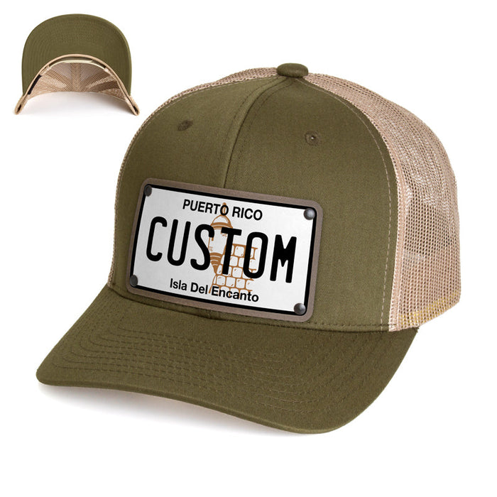 Puerto Rico Plate Hat