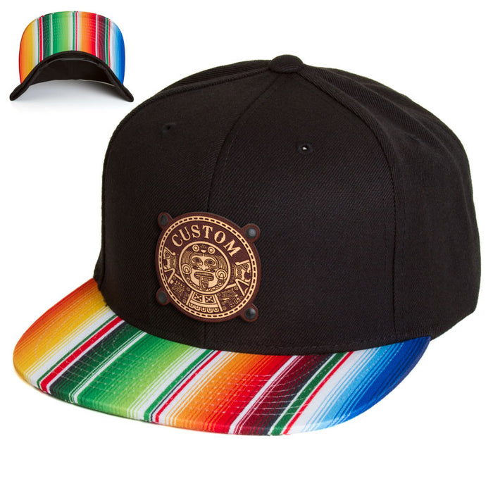 Aztec Round Custom Hat