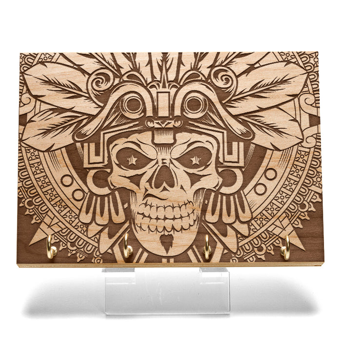 Aztec Skull Key Rack