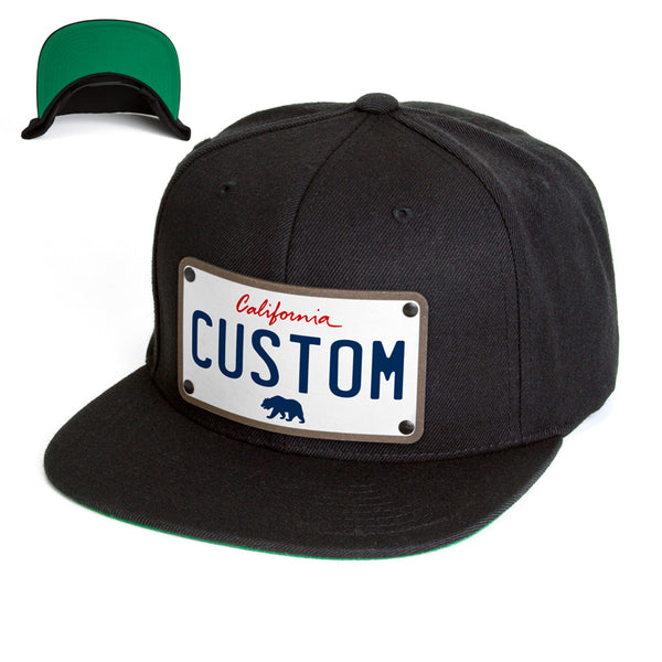 California White Plate Hat