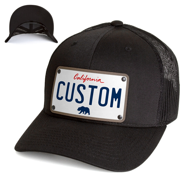California White Plate Hat