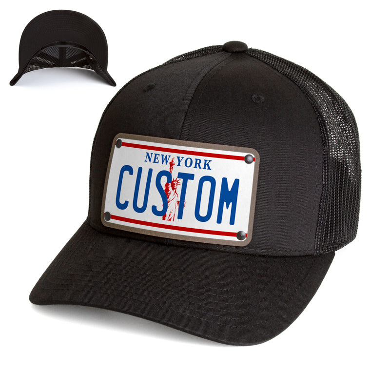 New York White Plate Hat