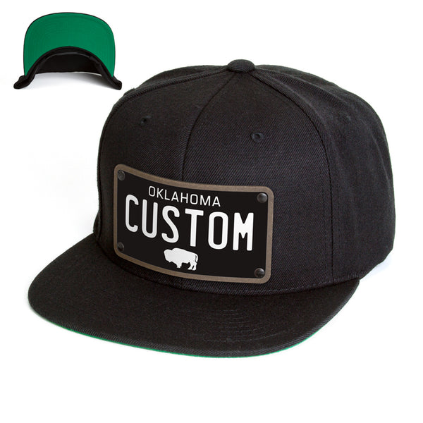 Oklahoma Plate Hat