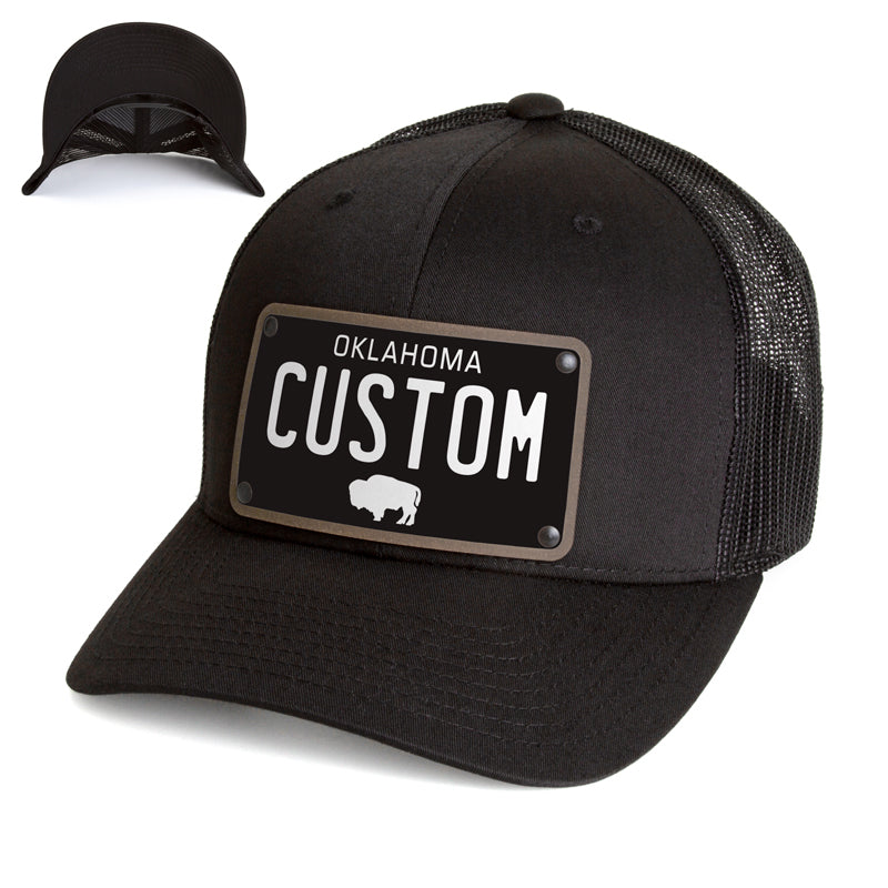 Oklahoma Plate Hat