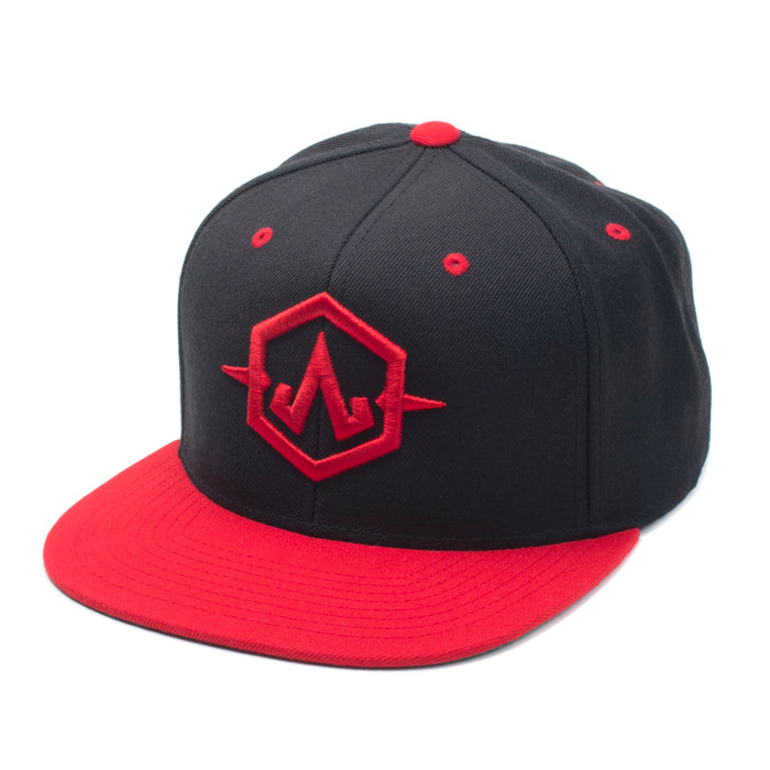 Embroidered Apex Black/Red
