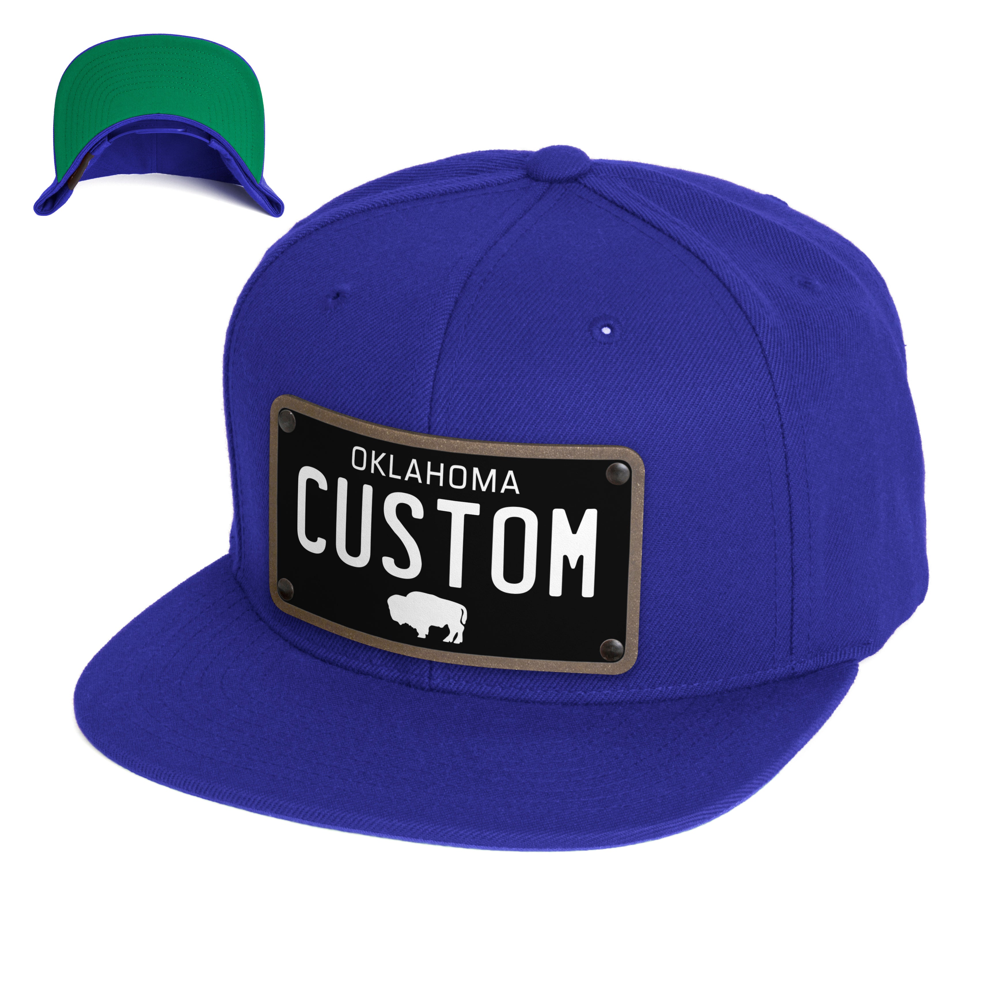 Oklahoma Plate Hat