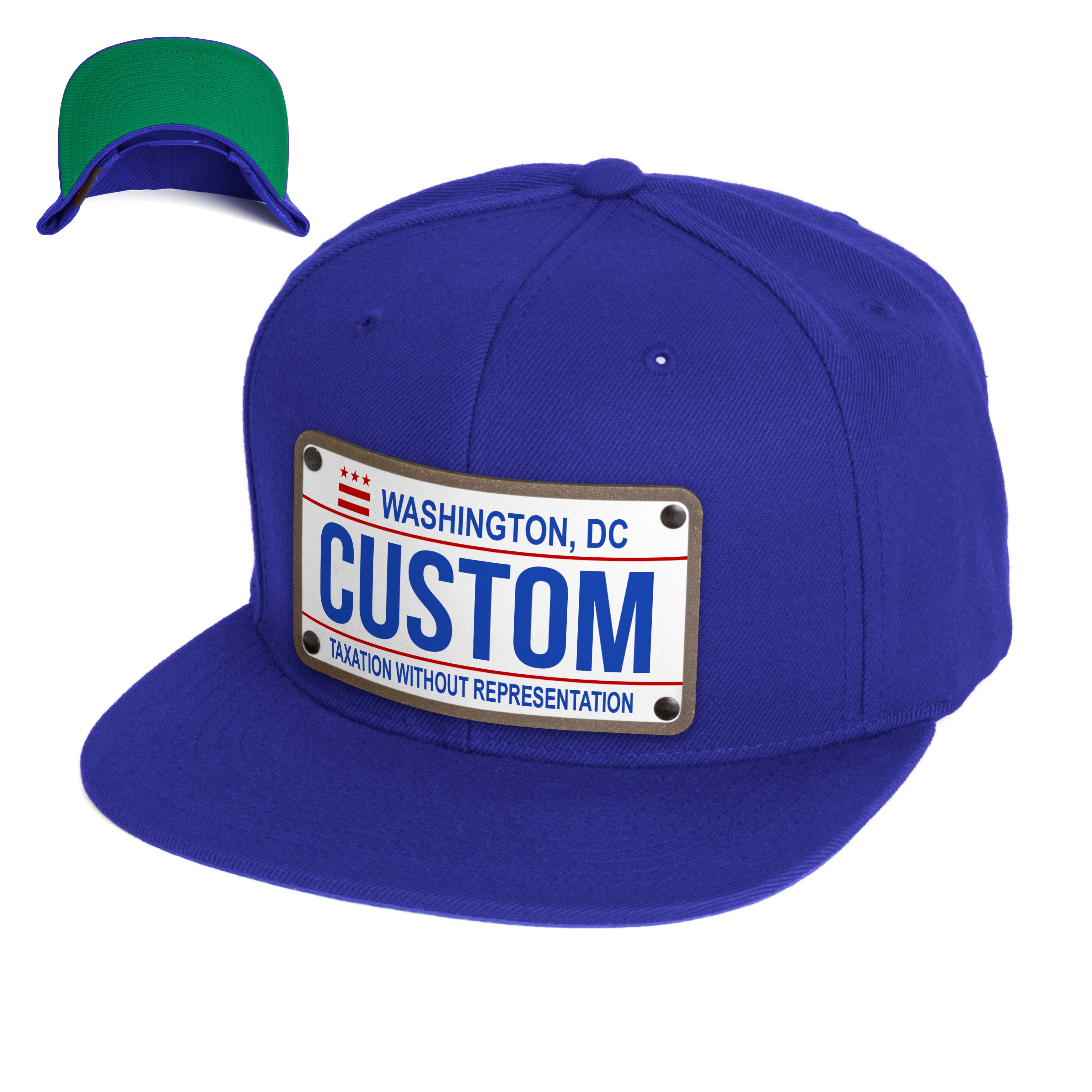 Washington DC Plate Hat