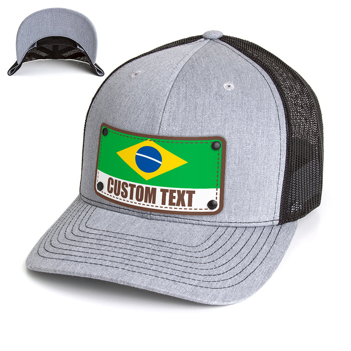 Brazil Flag Hat