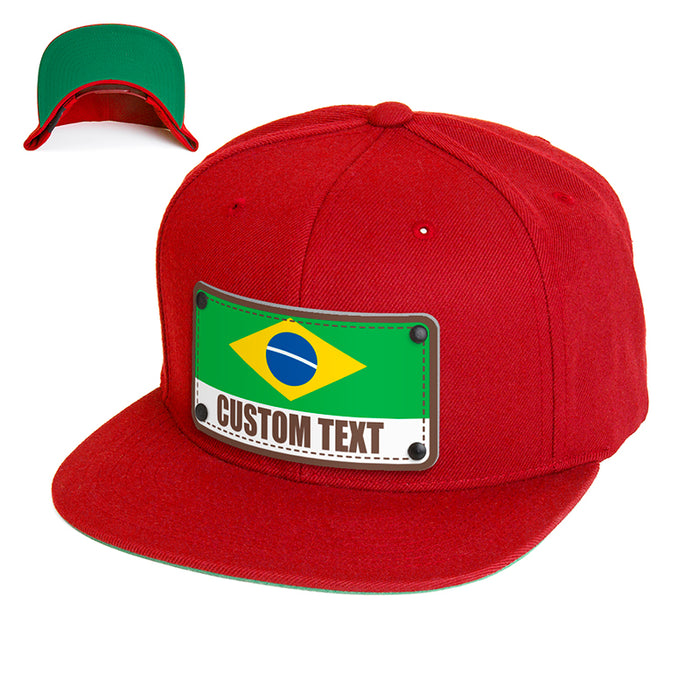 Brazil Flag Hat