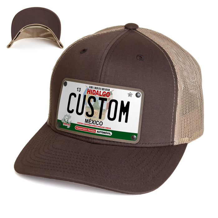 Hidalgo License Plate Hat