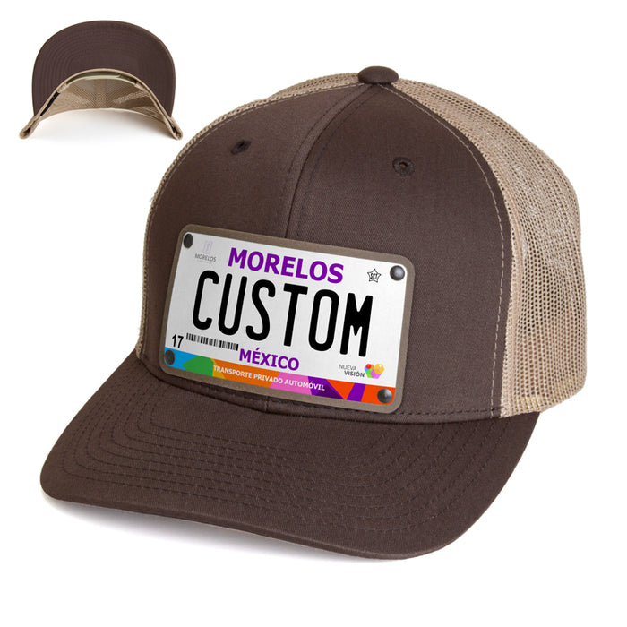 Morelos License Plate Hat