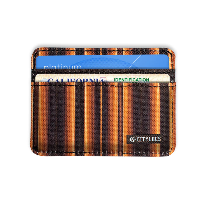 Brown Sarape Canvas Wallet