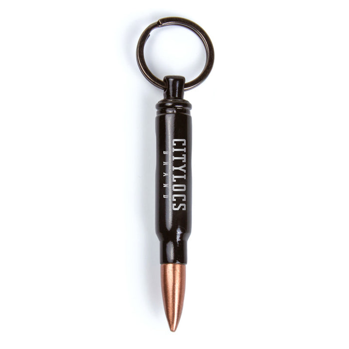 Bullet keychain opener