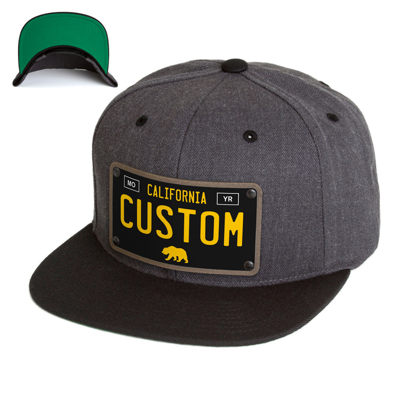 Custom California License Plate Hat Express Your Cali Vibes — CityLocs
