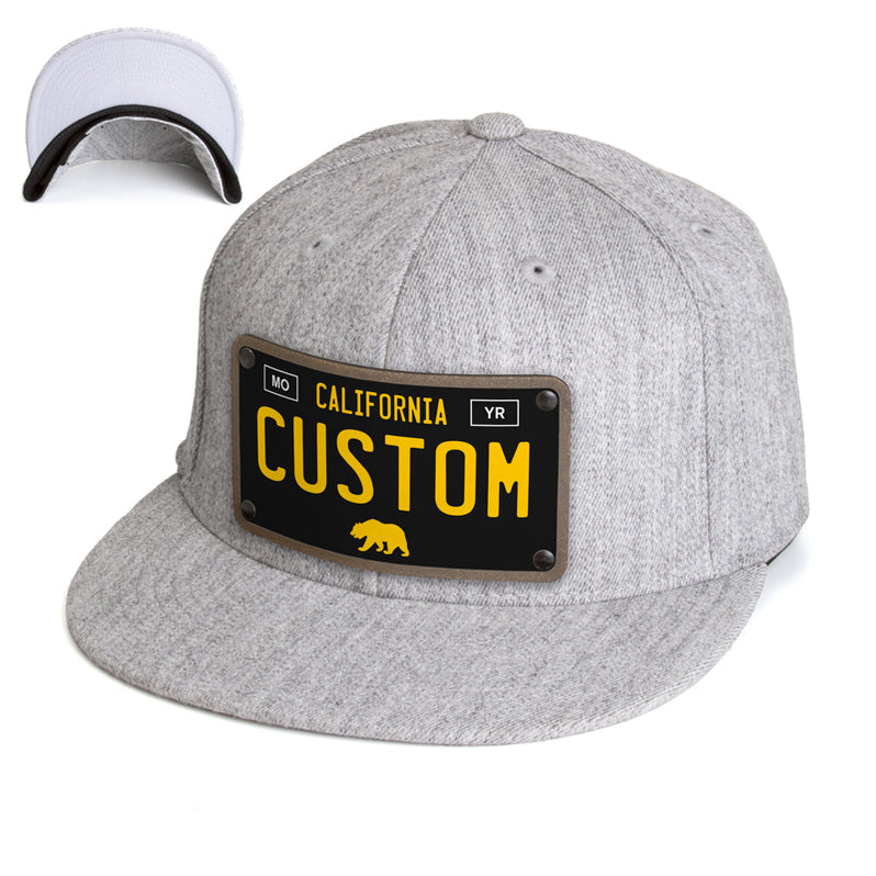 Custom California License Plate Hat Express Your Cali Vibes — CityLocs