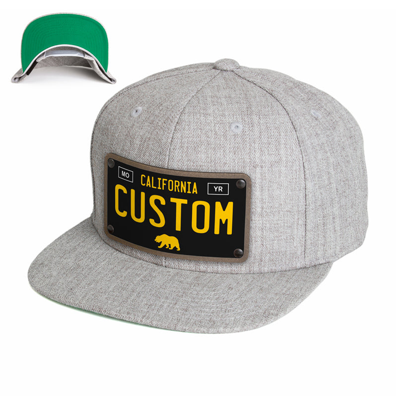 Custom California License Plate Hat Express Your Cali Vibes — CityLocs