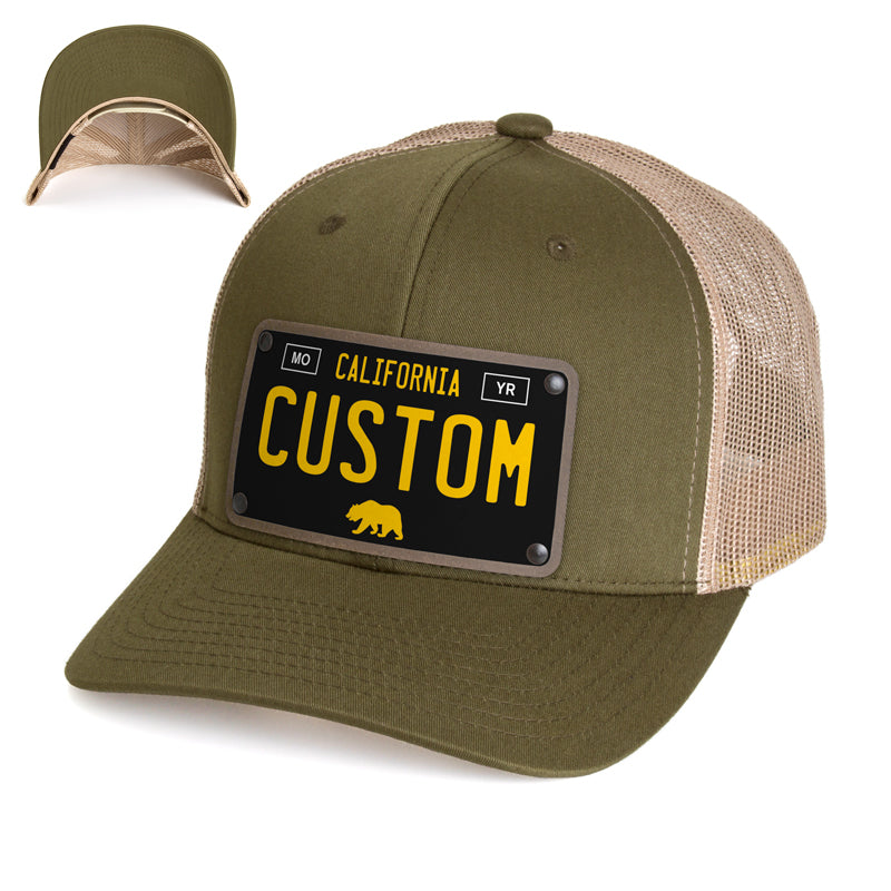 California 60's Plate Hat