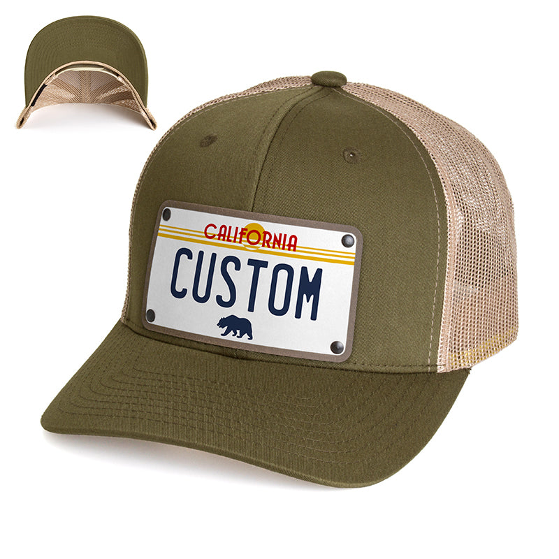 California Sunny Plate Hat