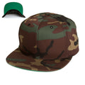 Snapback Green Camo