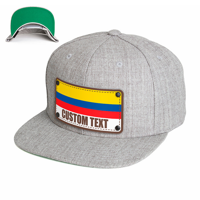 COLOMBIA FLAG Embroidered Hip Hop Team color Snapback Cap Adjustable Flat  Brim Baseball Hats #12720S – THE NEW YORK CITI HAT COMPANY