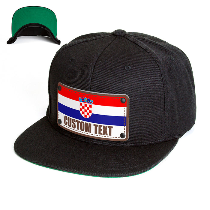 Croatia Flag Hat