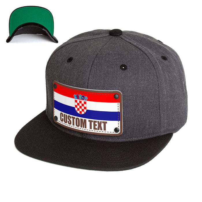 Croatia Flag Hat