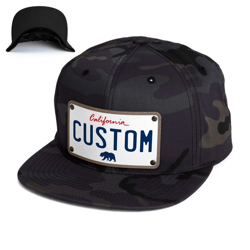 California White Plate Hat
