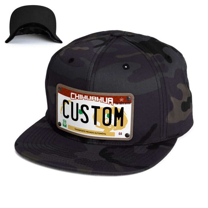 Gorra Del Estado de Chihuahua | Chihuahua Mexican State Adjustable Snapback Meshback Hat | Logo Hecho 100% de Vinil Gorra Del Estado de Chihuahua | Chihuahua Mexican State Adjustable Snapback Meshback Hat | Logo Hecho 100% de Vinil