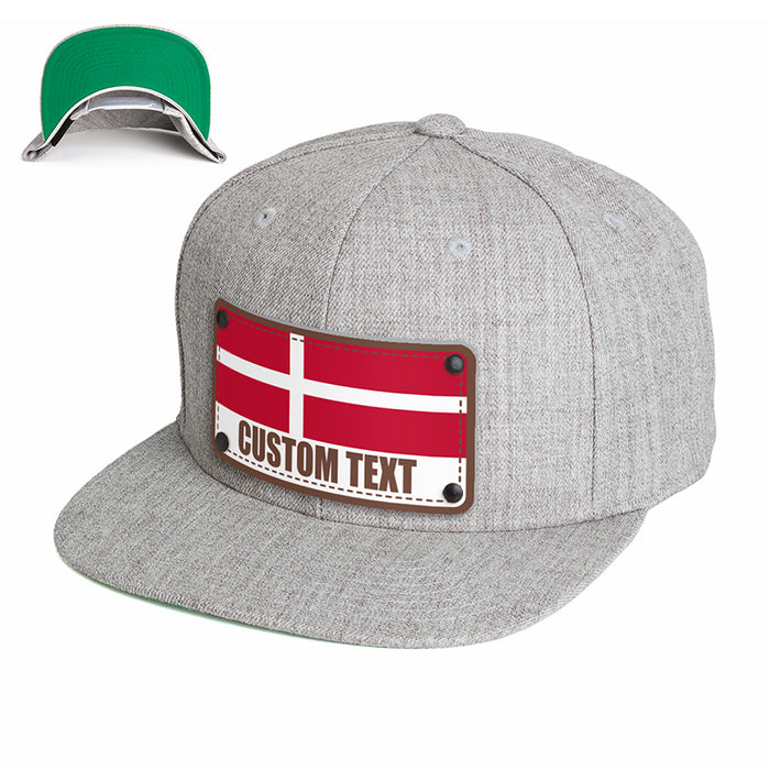 Denmark Hat Custom Denmark Flag Hat | Personalized Headwear — CityLocs