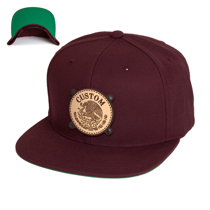 Custom CityLocs Eagle Personalized Headwear Badge — Mexican Hat: