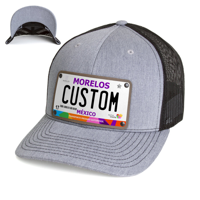 Morelos License Plate Hat