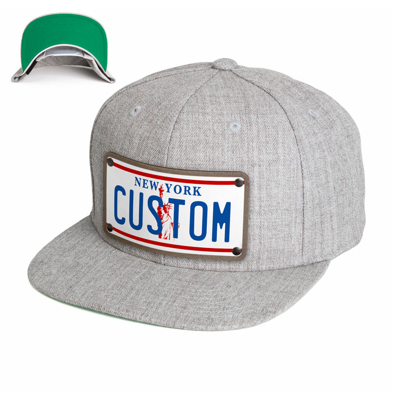 New York White Plate Hat