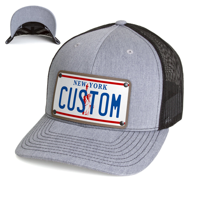 New York White Plate Hat