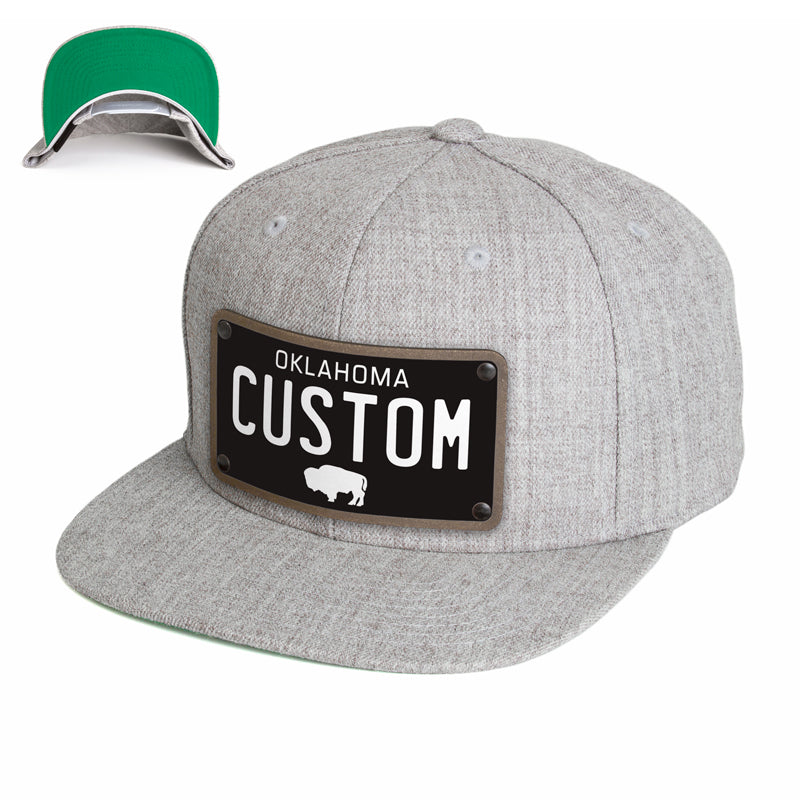 Oklahoma Plate Hat