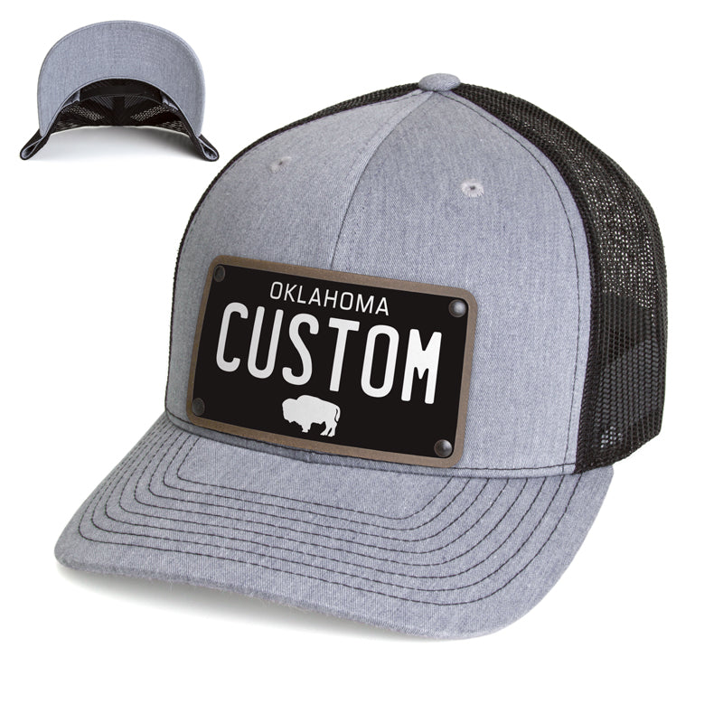 Oklahoma Plate Hat