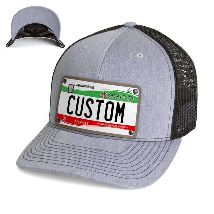 Zacatecas License Plate Hat