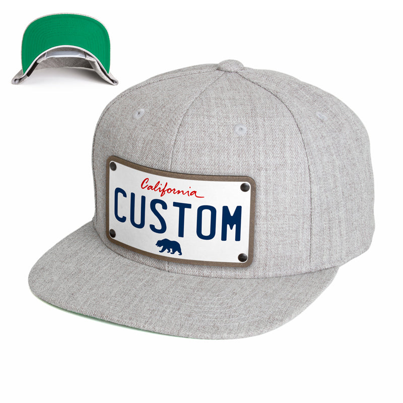 California White Plate Hat