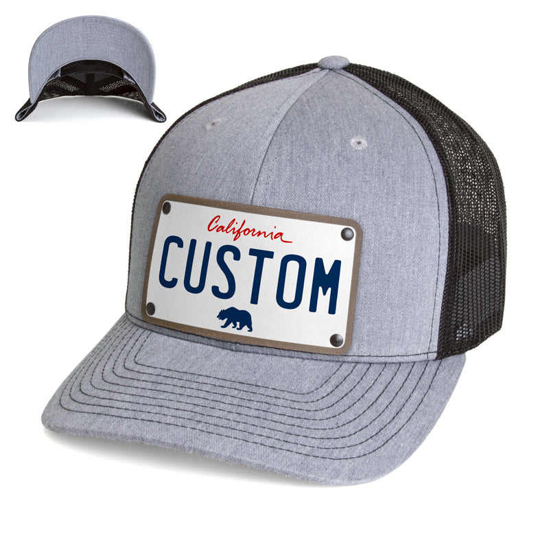 California White Plate Hat