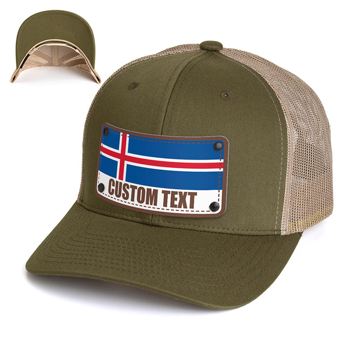 Iceland Flag Hat