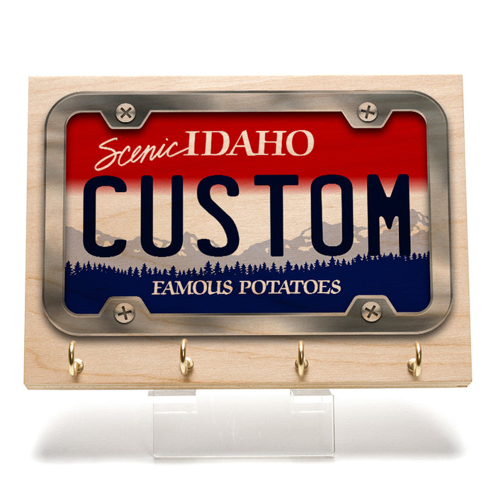 Idaho License Plate Key Rack