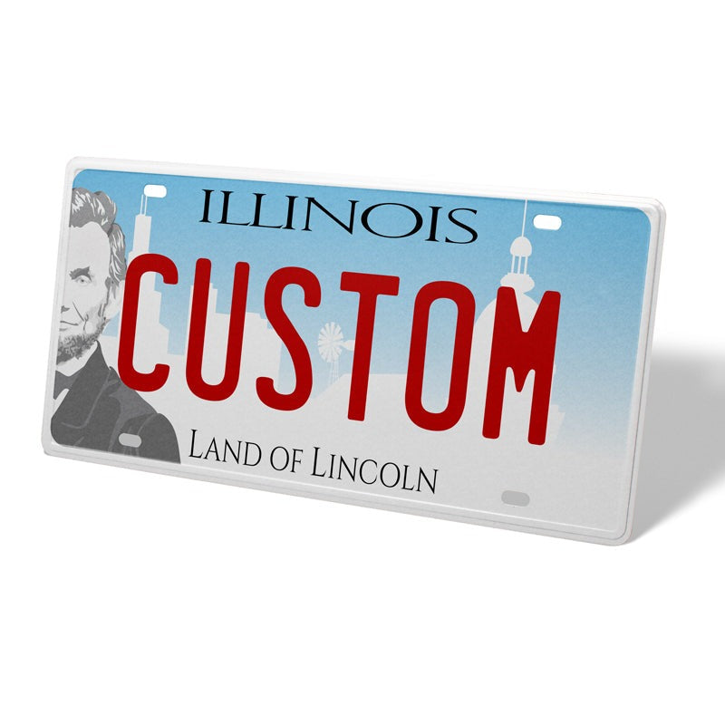 Illinois 2021 Metal License Plate