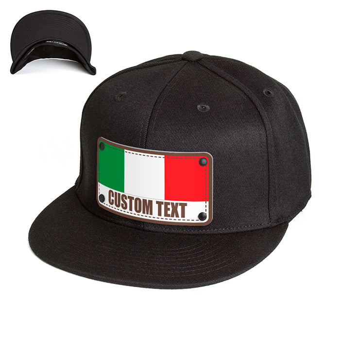 Show CityLocs in Hat: Italian Style — Your Flag Custom Italy Pride