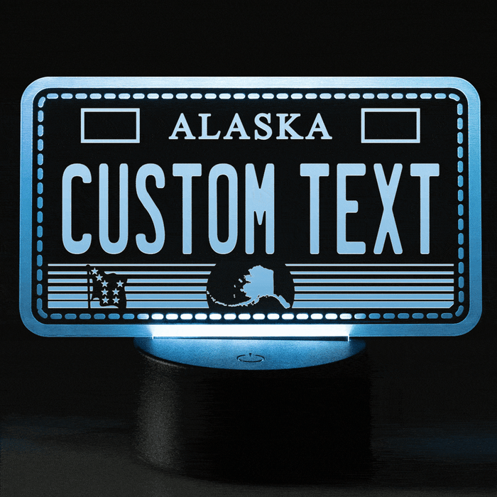 Led Alaska License Plate Lamp